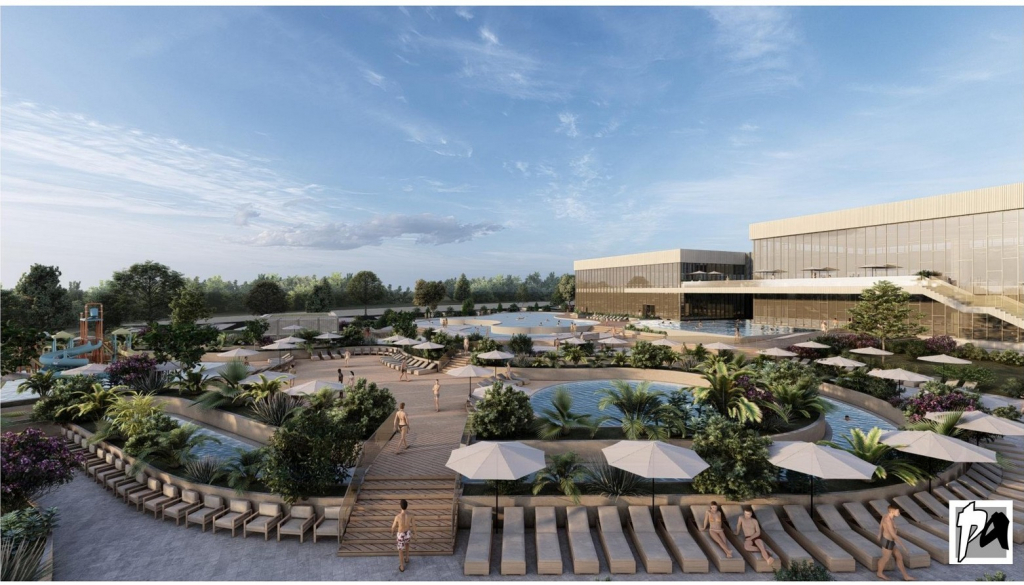 FOTO - Iașul își construiește Aqua Park cu 10 bazine, în Moara de Vânt