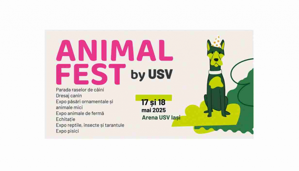 USV Iași organizează a cincea ediție a ANIMAL FEST