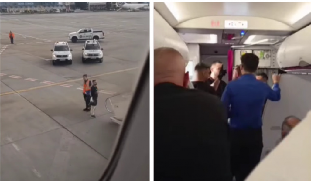 Scandal la bordul unui avion Wizz Air pe Aeroportul Otopeni. Nouă pasageri, evacuați după ce au amenințat echipajul
