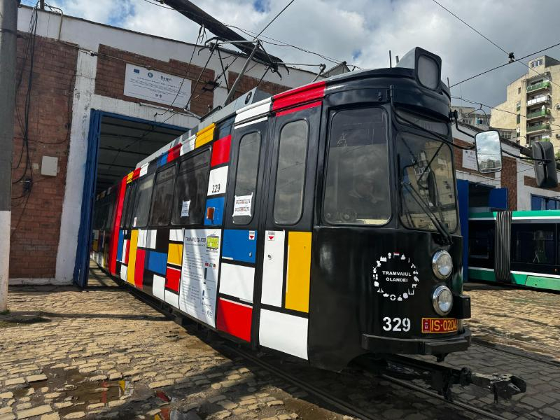 Consulul a vrut un „tramvai al Olandei” pe străzile din Iași