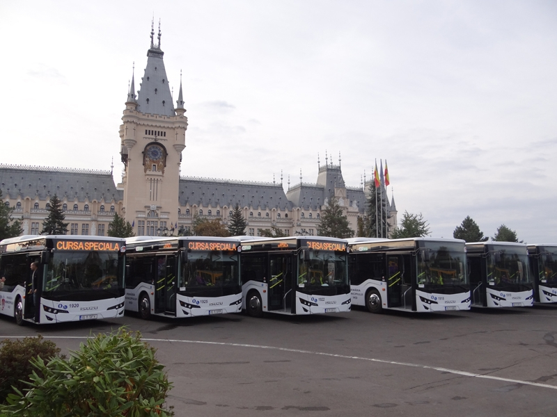 Modernizarea transportului public ieşean va continua şi în 2020
