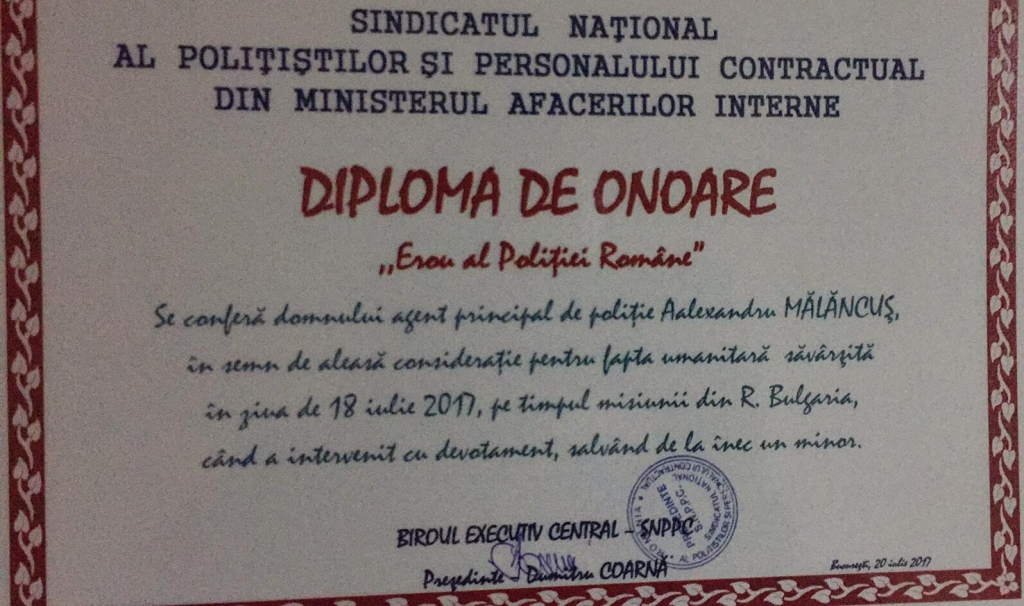 Poliţistul din Vaslui  dat în judecată de hoţ pentru lezarea druptului la imagine a pierdut şi la Curtea de Apel