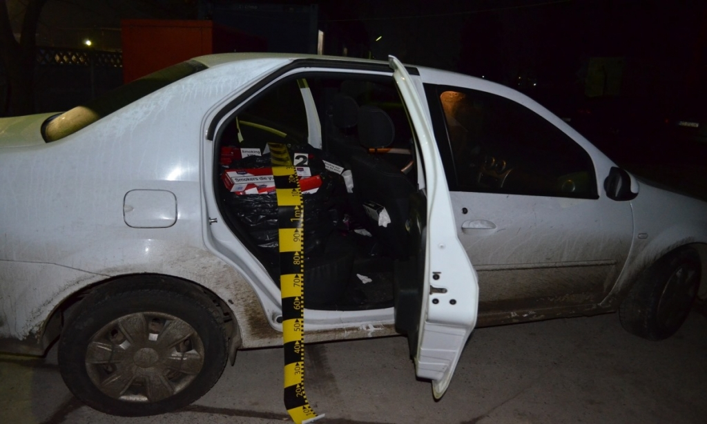 Țigarete de contrabandă, în valoare de 31.600 de lei, descoperite de polițiștii de frontieră brăileni