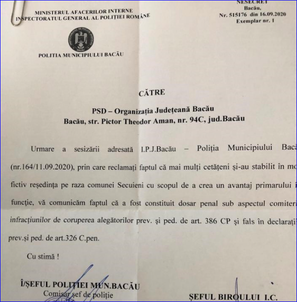  Alegeri câștigate cu vize de flotant, la Bacău