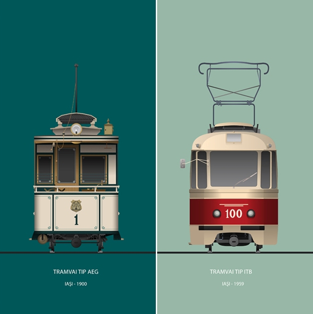 Ieșenii își pot petrece weekendurile de vară în tramvai!