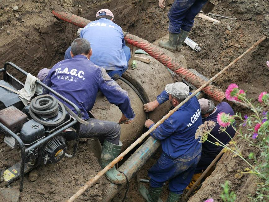   Șase cartiere din Bacău au stat o vară întreagă fără apă