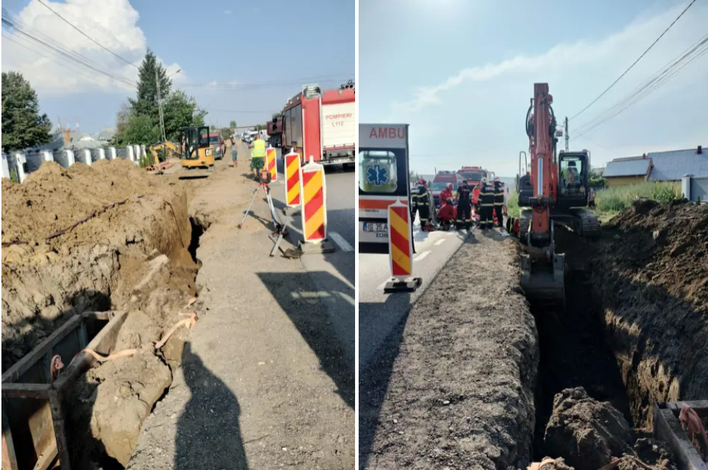 Accident mortal la Cristești. Un muncitor a fost strivit de un mal de pământ