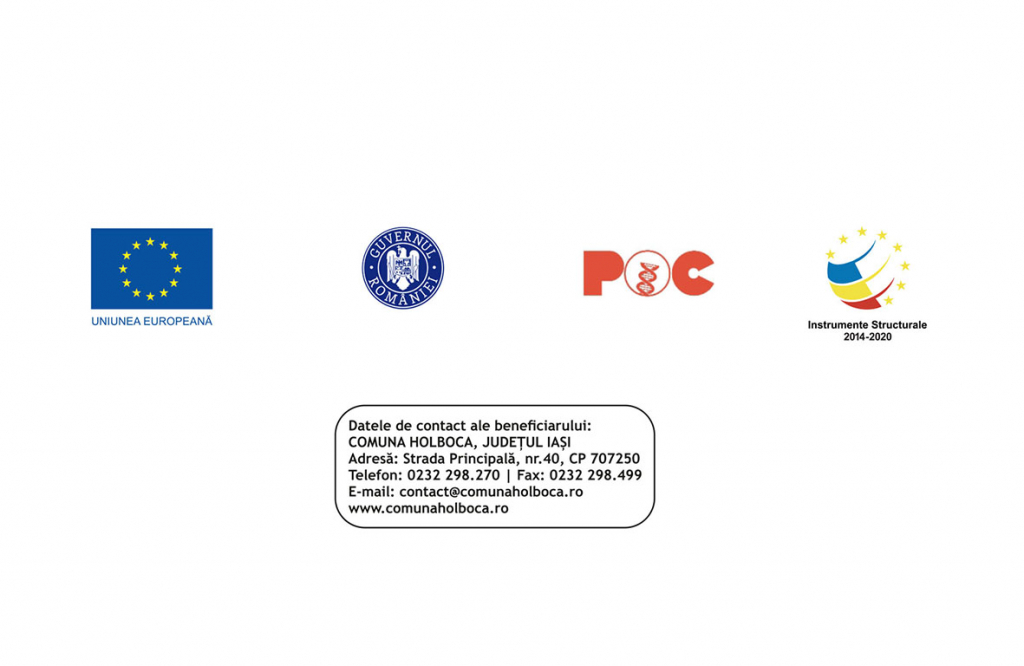 Comunicat de presa privind finalizarea proiectului ,,Achizitie de tablete scolare si alte  echipamente necesare desfasurarii activitatii didactice on-line in comuna Holboca, judetul  lasi