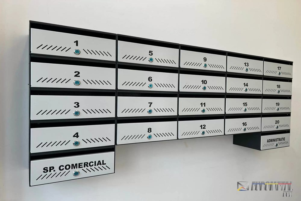  Cutii poștale clasice sau moderne pentru bloc