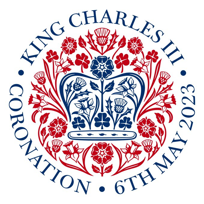 Logo-ul oficial pentru încoronarea lui Charles: 