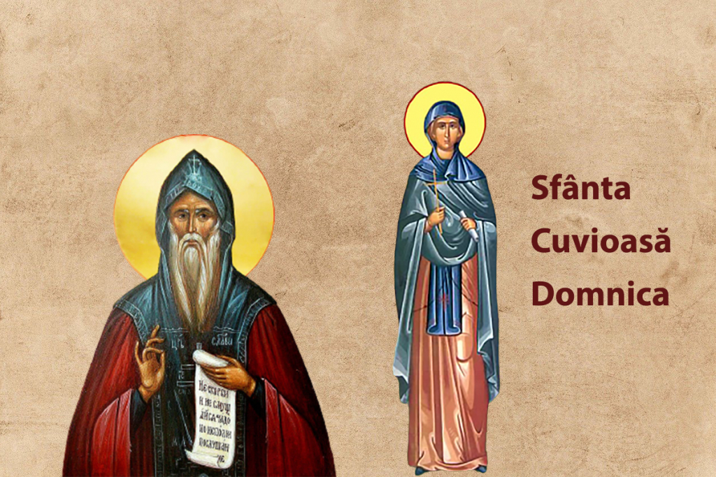 Calendar ortodox, 8 ianuarie. Sfântul Cuvios Gheorghe Hozevitul și Cuvioasa Domnica