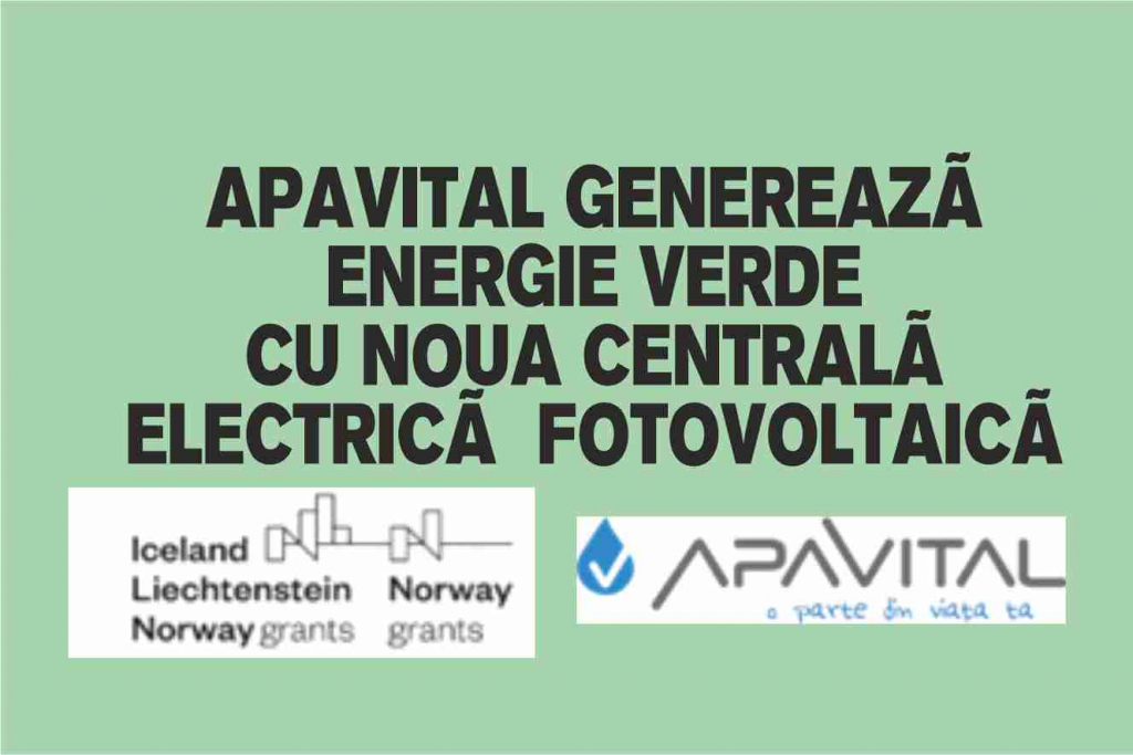 Apavital generează energie verde cu noua Centrală Electrică Fotovoltaică