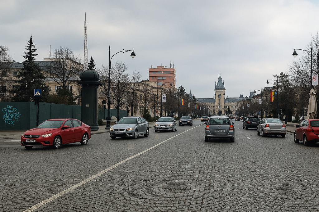 Se redeschide traficul rutier pe Pietonalul Ștefan cel Mare!