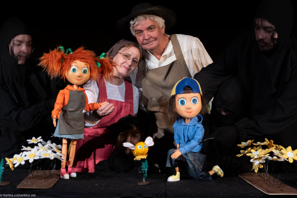 1 Iunie la Teatrul Luceafărul. Zi magică pentru copii, cu păpuși din reciclabil și o premieră ecologică