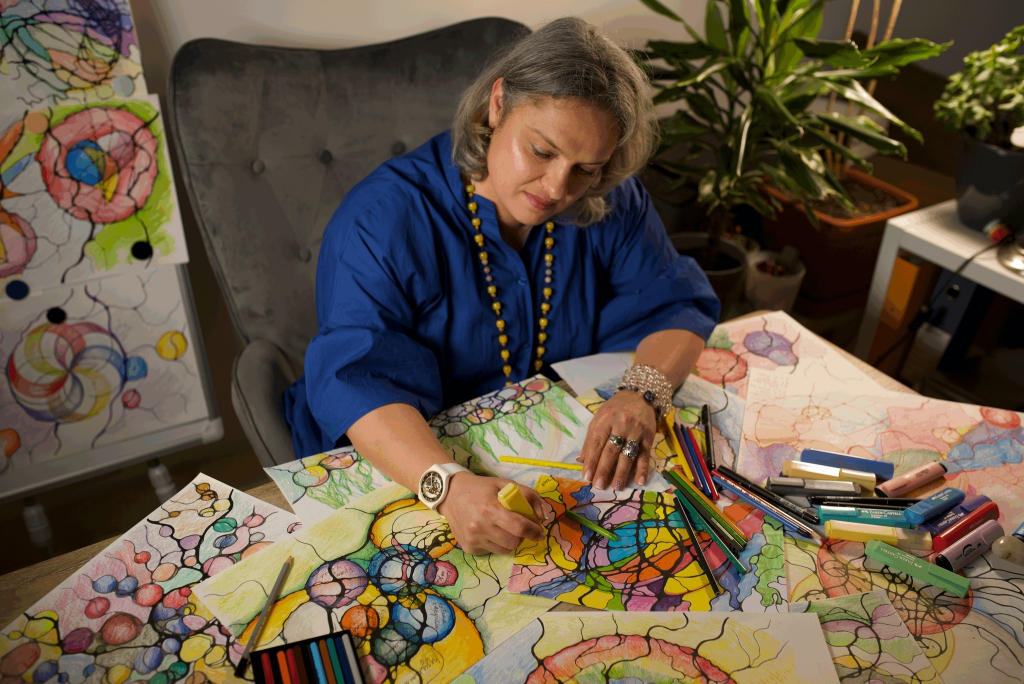 „Neurografica nu este doar o tehnică artistică, ci un instrument care proiectează viitorul și sprijină atingerea planurilor mărețe”