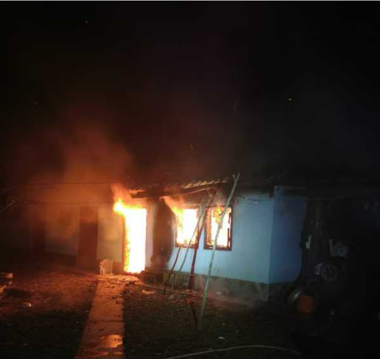 Botoșani: Un bărbat a murit într-un incendiu care i-a cuprins locuința, în Românești