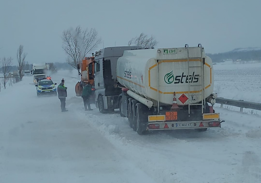 Traficul blocat pe E85, Bacău – Roman