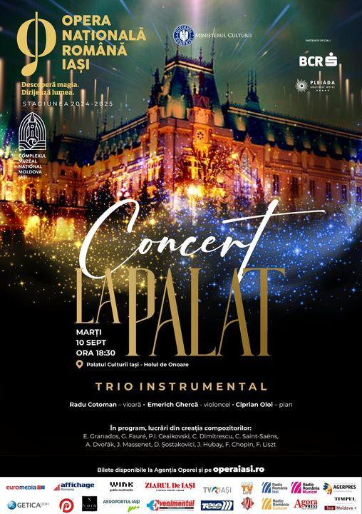   Eleganță și armonie la Palatul Culturii din Iași. Un nou concert al Operei Naționale