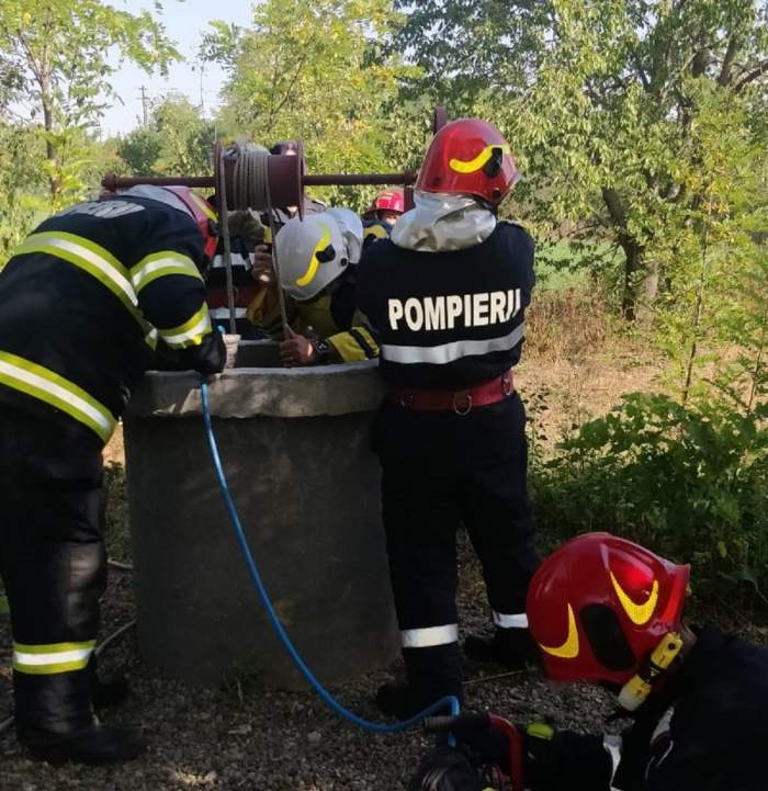  Bărbat găsit mort într-o fântână