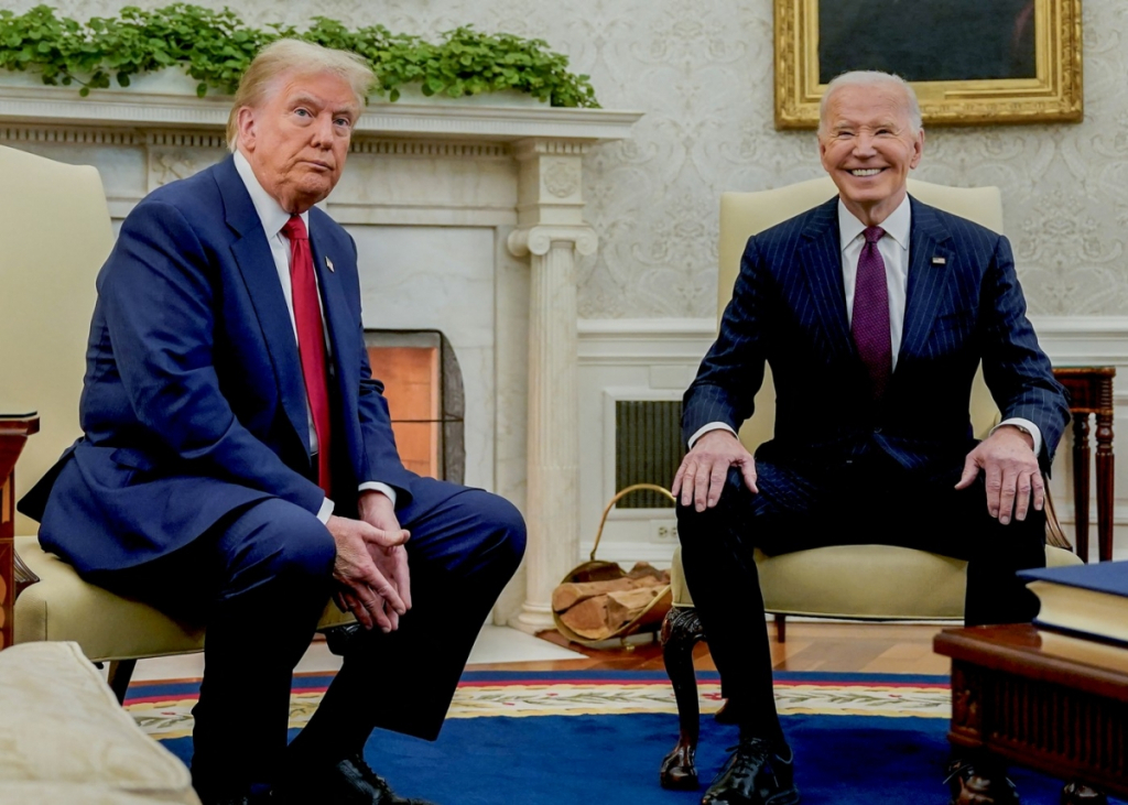 Joe Biden l-a primit pe Trump la Casa Albă. Atitudini complet schimbate față de campania electorală
