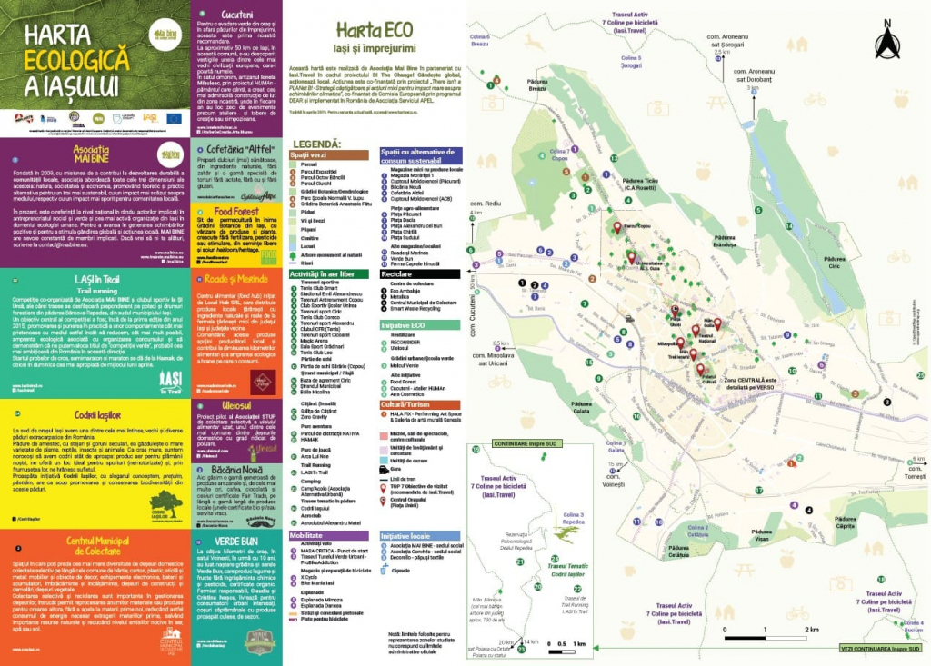 Ieșenii, invitați să participe la întocmirea hărții ecologice a orașului