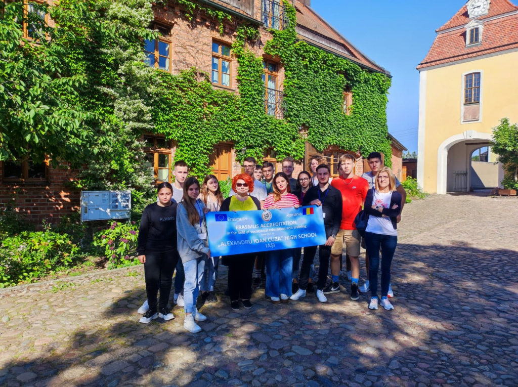 Stagiu de formare în Germania pentru elevii Liceului Teoretic „Alexandru Ioan Cuza”  din Iași                                                            