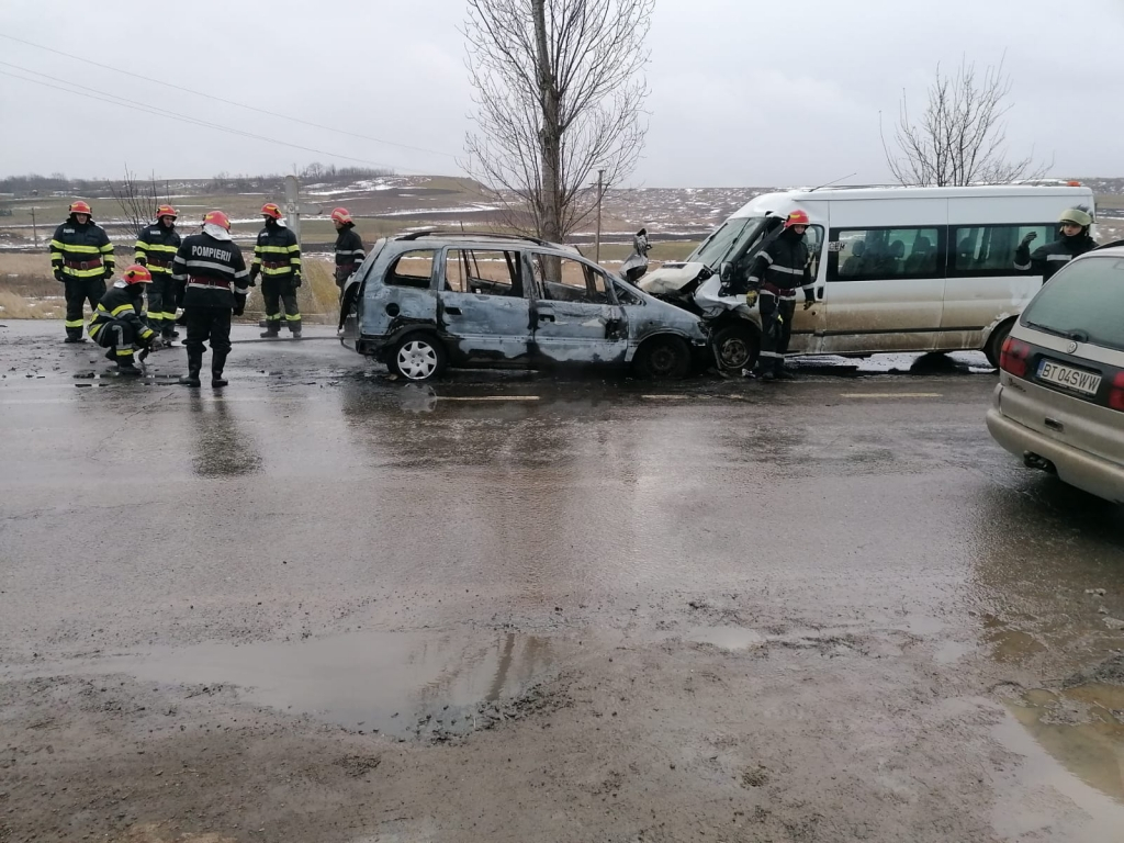 Accident groaznic la Botoșani. A fost activat Planul Roșu de Intervenție