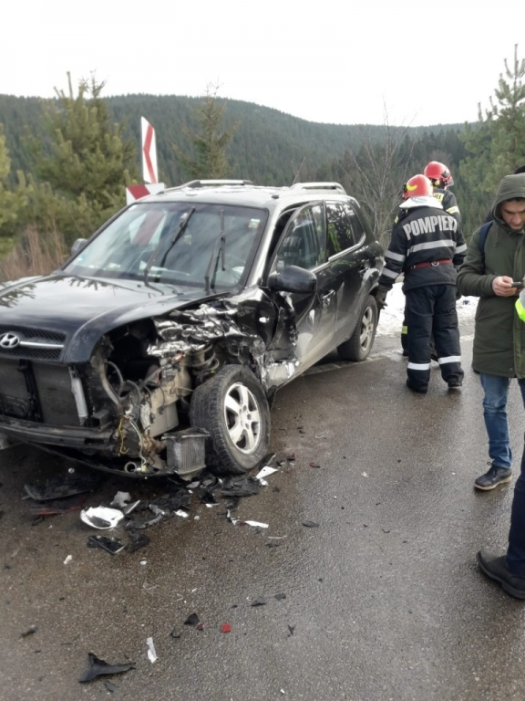 Accident grav în Pasul Mestecăniş