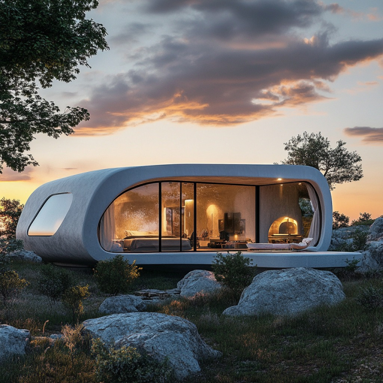 Casa viitorului, un design al echilibrului între tehnologie și natură