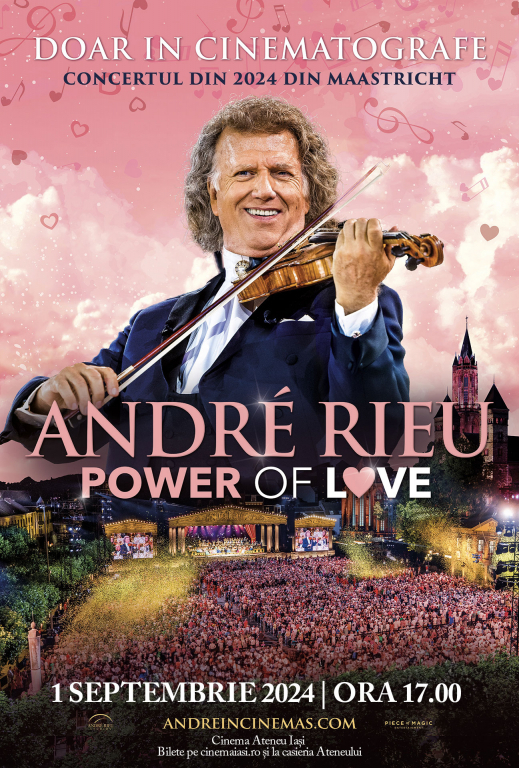 Concertul lui André Rieu de la Maastricht poate fi văzut la Cinema Ateneu