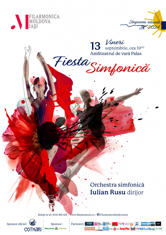 Concerte estivale, cu Filarmonica Iași