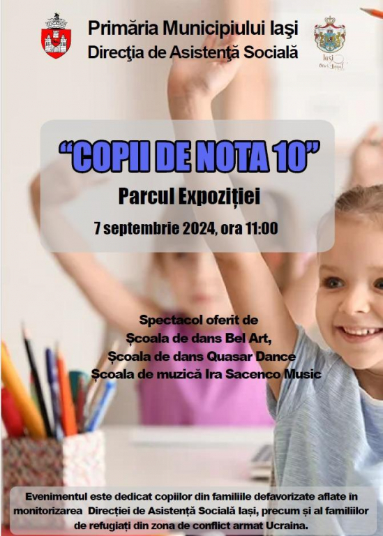 Primăria va oferi 600 de ghiozdănele pentru copii