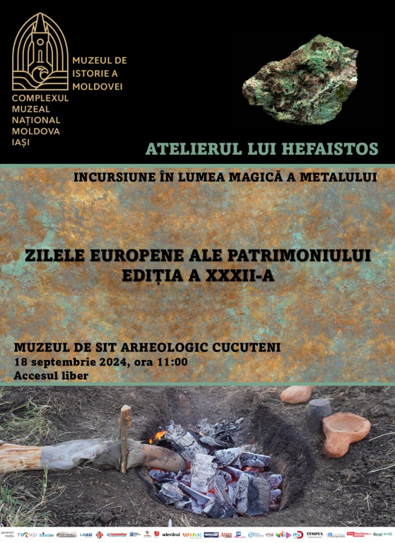 Workshop de metalurgie preistorică la Muzeul de Sit Arheologic de la Cucuteni