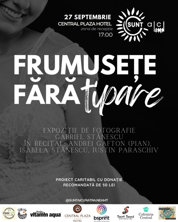„Frumusețe fără tipare”, expoziție caritabilă dedicată Roxanei, o tânără mamă care luptă pentru viața ei