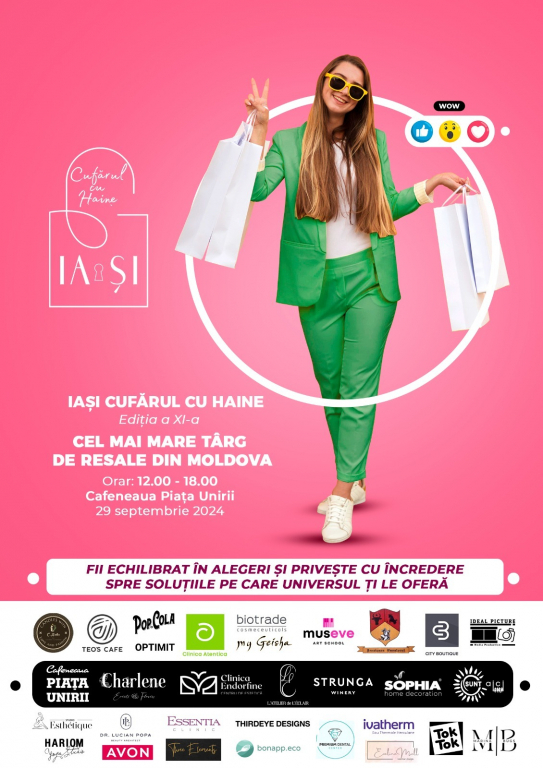 Cel mai mare târg de resale din Moldova promovează moda sustenabilă