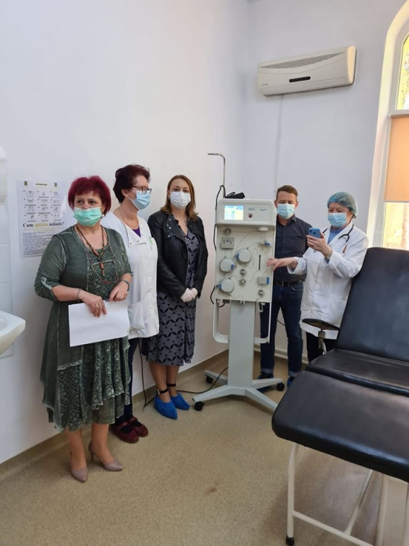 Echipament de colectare de plasmă umană la Centrul de Transfuzii Bârlad