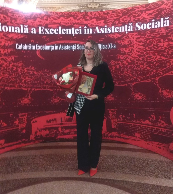 Cel mai bun asistent social din România se află la Vaslui. A primit un premiu important la Gala Naţională a Excelenţei în Asistenţa Socială