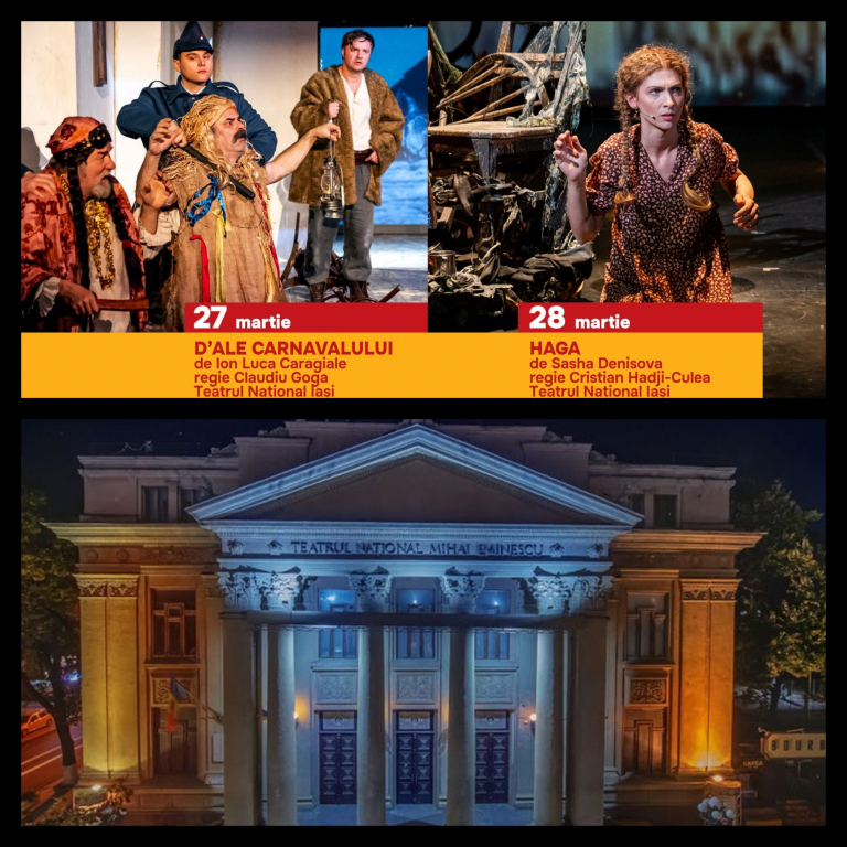  Actorii de la naționalul ieșean, în turneu la Chișinău. Seri de teatru și unire