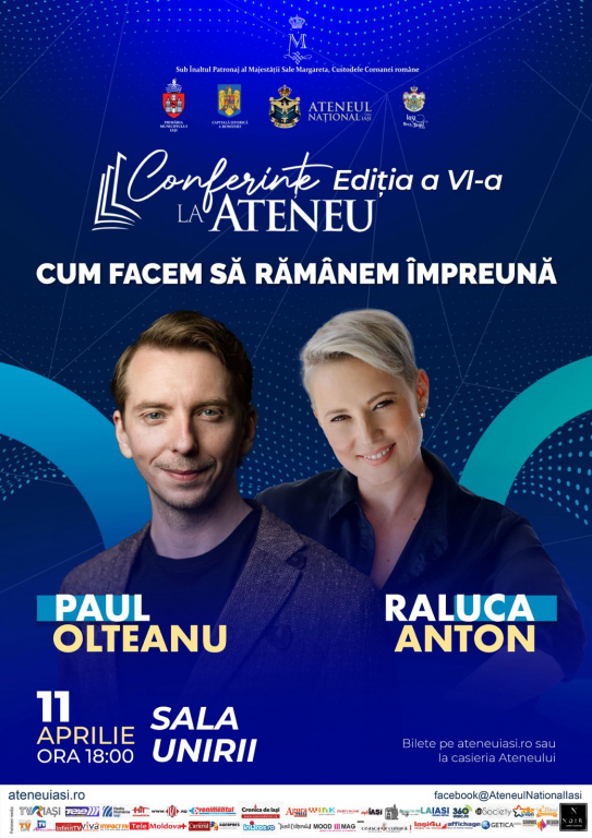 Două conferințe memorabile la Ateneul din Iași. Despre relații autentice și pregătirea sufletului pentru Paște