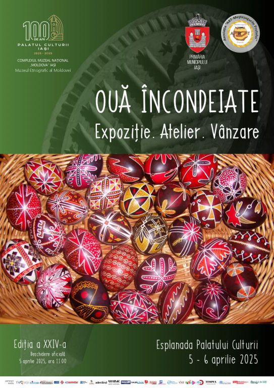 Ouă încondeiate la Iași – tradiție și artă populară