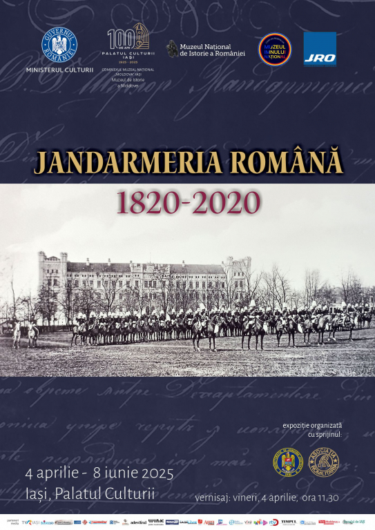 175 de ani de Jandarmerie – istorie, echipamente și eroi la Palatul Culturii din Iași