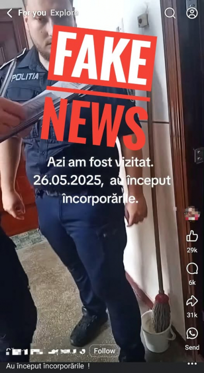 Ministerul Apărării Naționale: NU au început ÎNCORPORĂRILE!