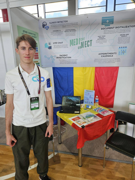 Aur pentru România la Infomatrix
