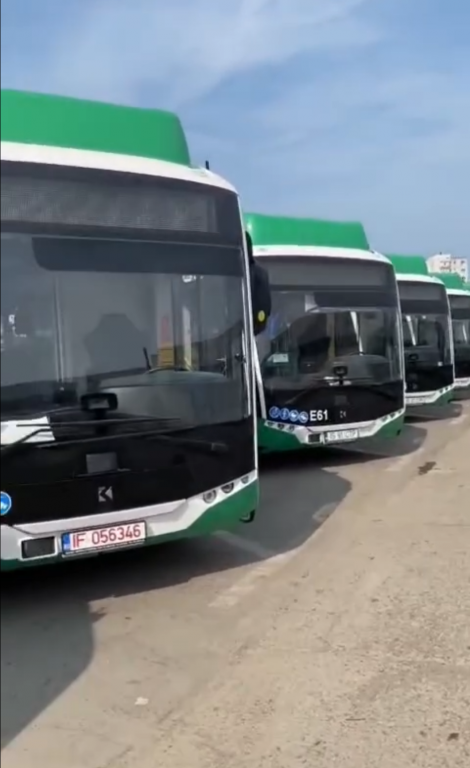 Iașul continuă electrificarea transportului public. 25 de autobuze noi au intrat în garajul CTP