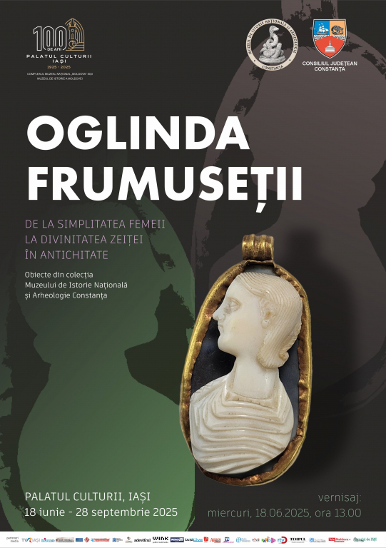 „Oglinda frumuseții”, prezentată la Iași. Expoziție unică despre feminitatea în Antichitate, la Palatul Culturii