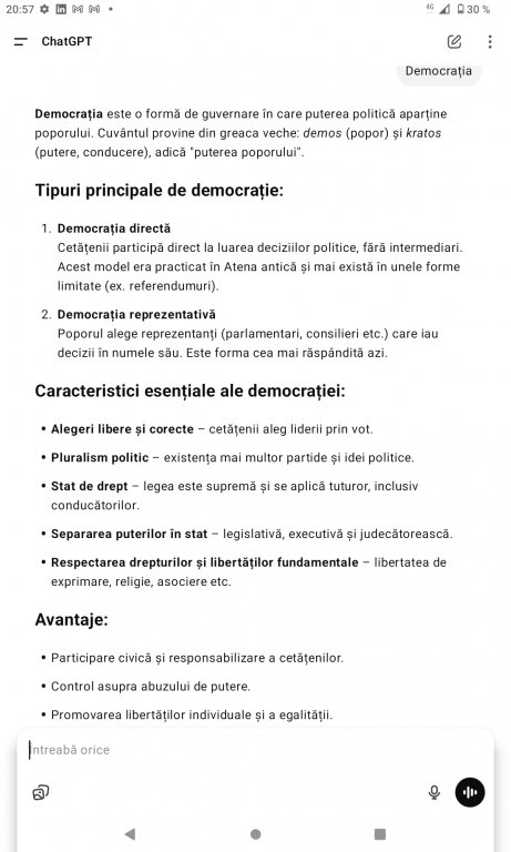 Definiția democrației