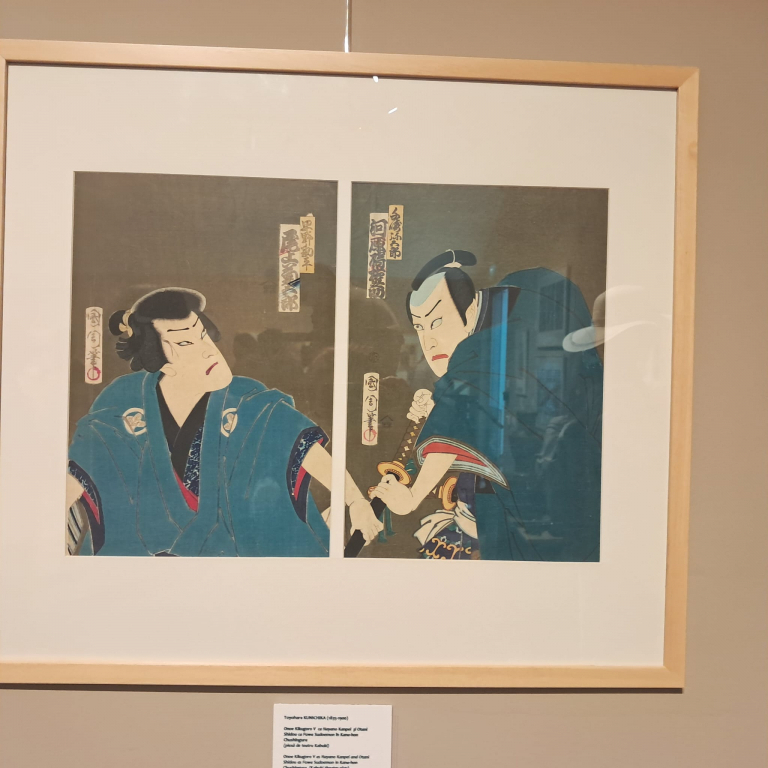 FOTO -- Stampe japoneze autentice, în premieră la Iași. Expoziție permanentă la Palatul Braunstein