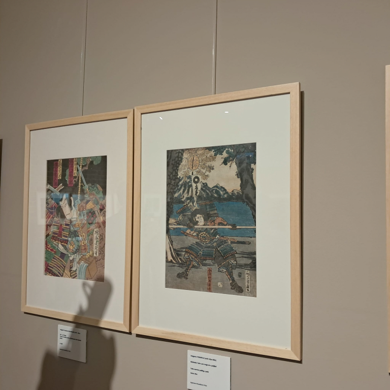 FOTO -- Stampe japoneze autentice, în premieră la Iași. Expoziție permanentă la Palatul Braunstein