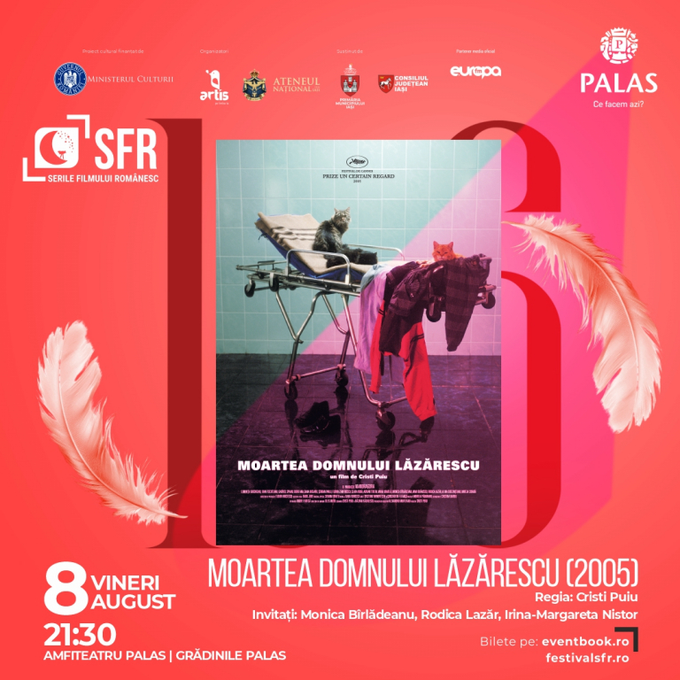 20 de ani de la „Moartea domnului Lăzărescu”. Filmul-șoc revine la SFR, cu proiecție-eveniment la Iași