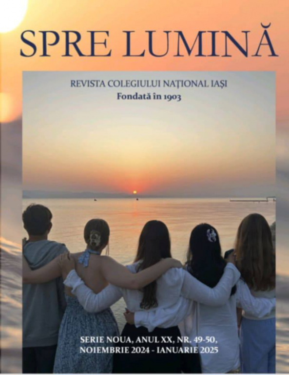 Publicația Colegiului Național Iași este din nou laureată la Concursul Național al Revistelor Școlare